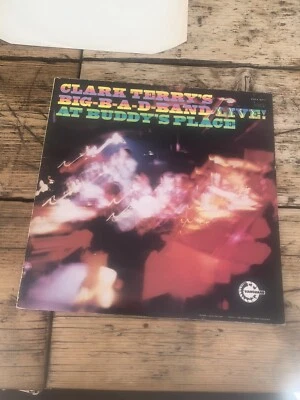 Clark Terry Live At Buddy's Place EX Vinyl LP Vanguard 1976 Plays V Nicely Jazz Foto 1 de 4