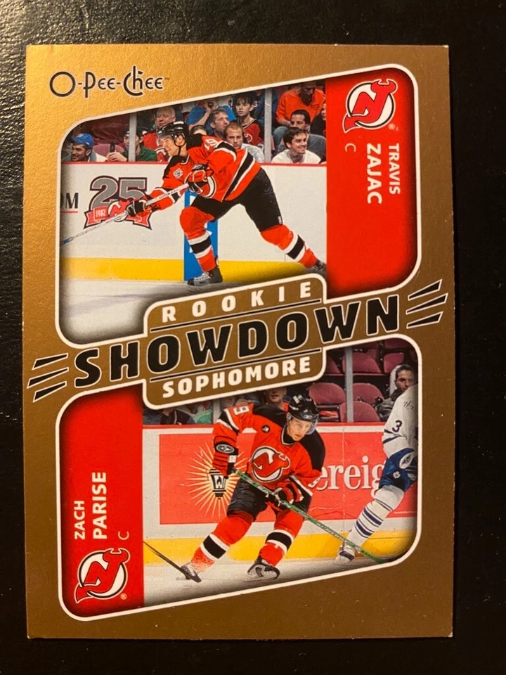 2006-07 O-Pee-Chee Rookie Showdown Travis Zajac/Zach Parise #628 - Image 1 of 2
