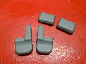 01 02 03 04 05 06 HYUNDAI ELANTRA FRONT SEAT BOLT COVER TRIM SET OEM GRAY L & R - Picture 1 of 3