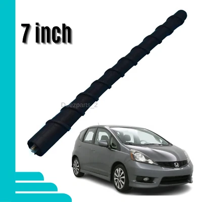 Antena 7" remolino negro para Honda Fit 2007-2013 Foto 1 de 4