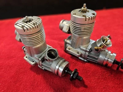 Two (2) 7.5 Rear Exhaust K&B Free Flight Model Airplane Engines - Image 1 of 4