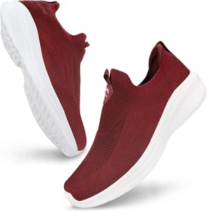 Sneaker Uomo Infilare Scarpe Uomo Senza Lacci Slip on Sneakers Scarpe Da Running - Foto 1 di 12