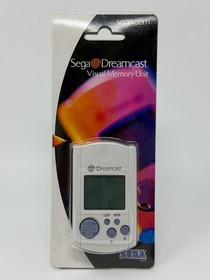 OEM Sega Dreamcast Visual Memory Unit VMU [MK-50120] *CIB - TESTED - NEEDS BATT*