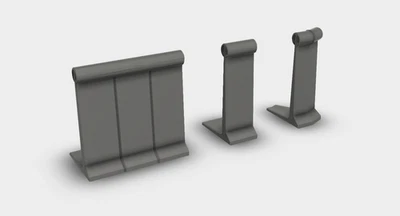 Berliner Mauer Mauerelement Segment Berlin DDR 3D Druck 1:87 - 1:35 - Bild 1 von 4