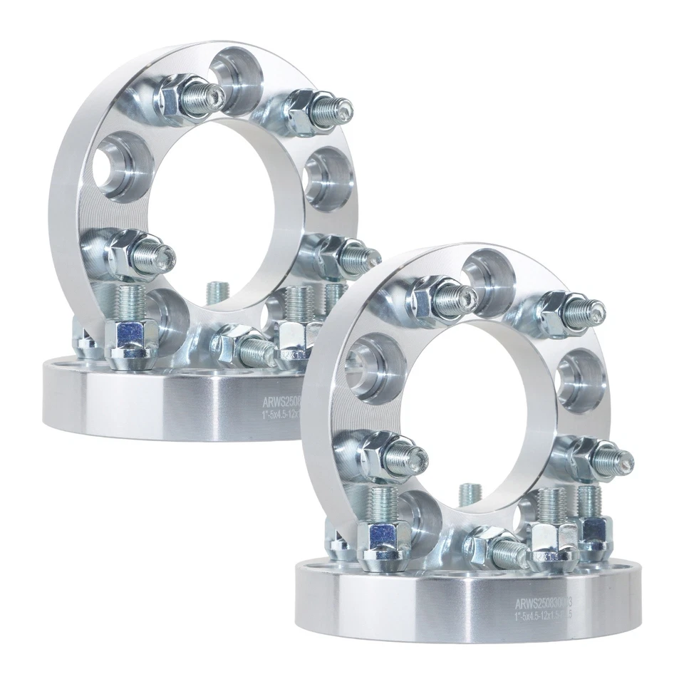 4 piezas espaciadores de rueda para Honda Accord Civic CR-V 1" 82,5 mm 5x4,5" M12x1,5 Foto 1 de 4