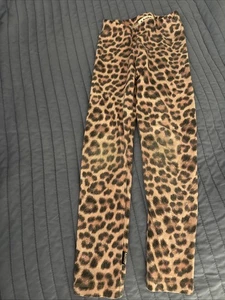 Molo kids pink leopard leggings,116cm,read - Picture 1 of 7