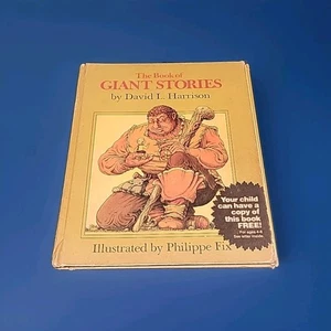 The Book of Giant Stories By David L. Harrison 1972 Weekly Reader Children’s  - Picture 1 of 9