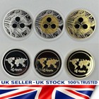 Ripple XRP Collectible Coin – 1 oz Silver Plated | Crypto Currency Novelty Gift