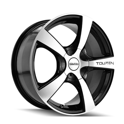 Juego de 4 ruedas 16x7 Touren TR9 negras/mecanizadas 4x100/4x4,5 (42 mm) Foto 1 de 4