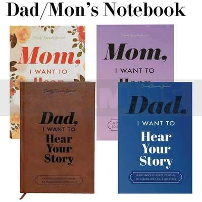 Dad, I Want to Hear Your Story/ Tell Me Your Life Story, Mum Guided Journal Book - image 1 of 4