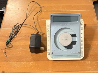 Sony Dream Machine Alarm Clock CD Player Radio ICF-CD855V TESTED - Image 1 of 4
