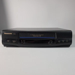 Panasonic PV-945H VCR VHS Player Black 4 head HiFi Omnivision Blue Line Works - Picture 1 of 14