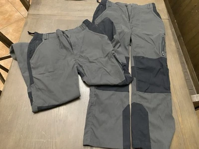 2 pares de pantalones cargo Craghoppers para hombre talla 36R gris Bear Grylls Survivor Foto 1 de 4