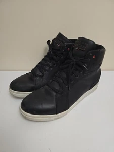 TCX 9400W Street Ace WP UK11 Black Leather Motorcycle Trainers Boots Waterproof  - Picture 1 of 13