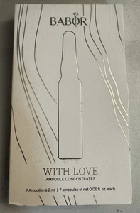 Babor WITH LOVE Ampoule Concentrate 7 Ampoules 0.06 Fl Oz Each - Picture 1 of 3