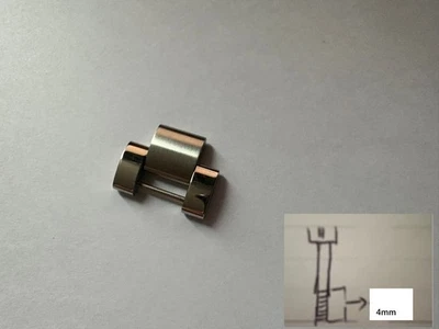 1 link Oris SS Band Bracelet strap diver small sec 07 82401 PEB Ø42mm Case 7609 - Image 1 of 4