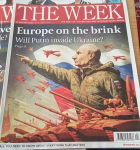 7 x The Week Magazine from 2022 Featuring Russian Putin / Ukraine war - Picture 1 of 4