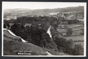 Postcard Newtown nr Wem Shropshire a view from the Common RP - Picture 1 of 2