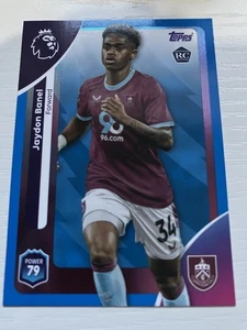 Topps Premier League 2026 Karte Jaydon Banel Burnley Blue Parallel - Bild 1 von 1