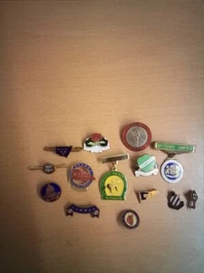 Vintage Australian Enamel Badges, Sport /Associations Bundle X 15 ❤️CHARITY - Picture 1 of 11