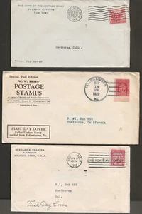 USA, 3 FDC Nr 629, 680 and 682 - Picture 1 of 1