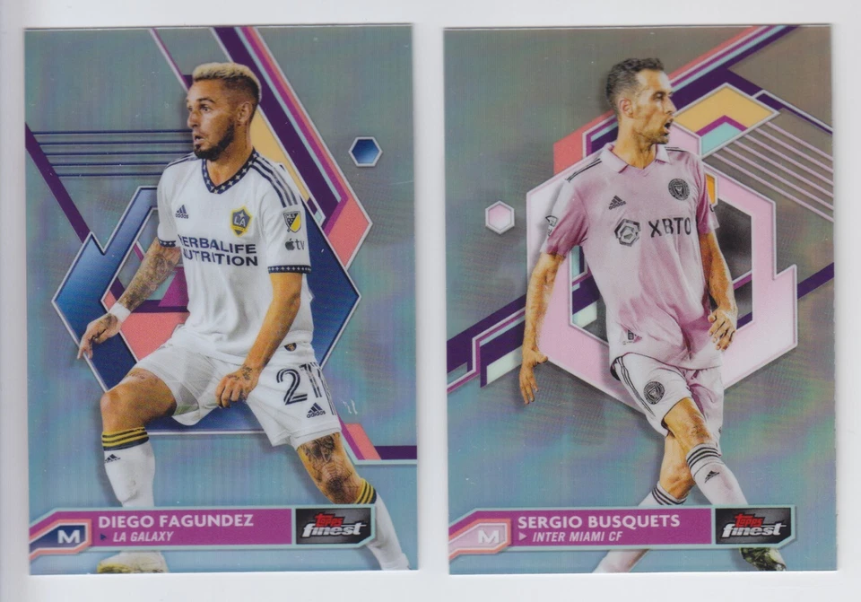 2023 TOPPS FINEST MLS SOCCER BASE ROOKIE RC REFRACTOR #1-100 MAJOR LEAGUE U PIC - Image 1 of 1