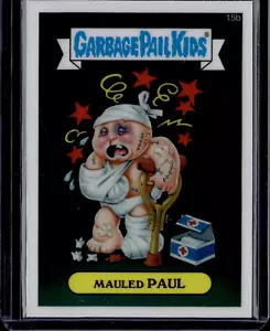 2013 Mülleimer Kinder Chrom Mauled Paul 15b Basiskarte - Bild 1 von 2