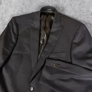 Blazer John Varvatos uomo 42 lungo marrone lana cappotto sportivo due bottoni giacca casual - Foto 1 di 16
