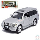 1/32 Mitsubishi Pajero V97 Model Car Diecast Vehicle Collection Kids Gift Silver