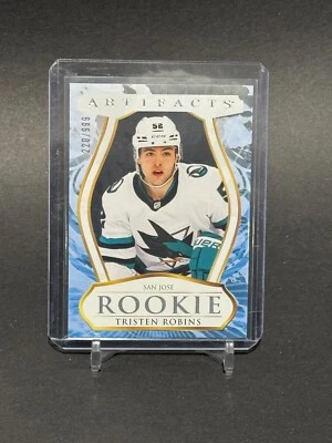 2023-24 Upper Deck Artifacts #191 Tristen Robins Rookie /999 San Jose Sharks - Image 1 of 2