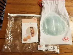 Anita Care 1086X Size 6 Pure Fresh Blue Swim Breast Form Prosthesis NWT - Picture 1 of 3