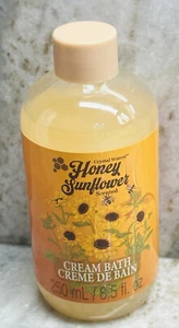 Crystal Waters Honey Sunflower Scented Cream Bath 250ml/8.5floz - Picture 1 of 6