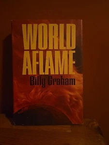 World Aflame, by Billy Graham HardCover 1965  - Bild 1 von 4