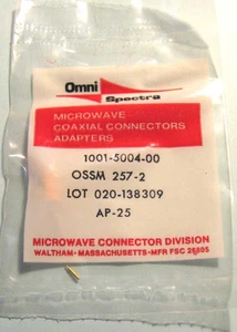 Omni Spectra 1001-5004-00 SSMA Plug - Picture 1 of 1