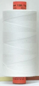 Rasant 120 Thread 1000m Colour 2002 WHITE Sewing & Quilting Thread - Imagen 1 de 1