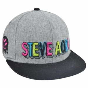 Steve Aoki DJ Snapback Flat Bill Dim Mark Wool House Techno Hat Cap - Picture 1 of 3