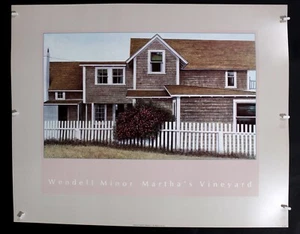 Wendell Minor - Martha's Vineyard - 1990's - Offset Poster - by Springdale Graph - Picture 1 of 7