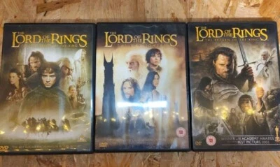 The Lord Of The Rings Trilogy Complete Set (DVD, 2005)❤️ All 3 Films VGC - Image 1 of 4