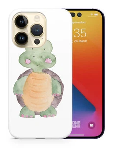 CASE COVER FOR APPLE IPHONE|WATERCOLOR TURTLE - Bild 1 von 44