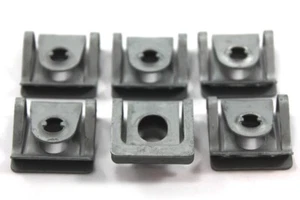 6x Placa de sujetador de carenado de motocicleta Dzus genuina para Ducati Honda Suzuki - Imagen 1 de 6