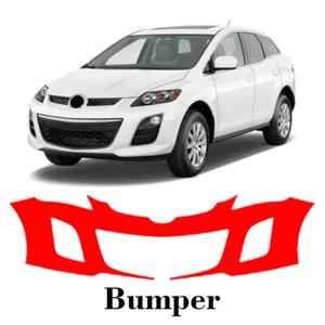 Front bumper PreCut PPF Paint Protection Film For Mazda CX7 2010-2012 - Picture 1 of 7
