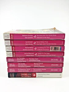 Mills and Boon Desire 8 Books / 16 Stories Romance Love Bulk Lot - Picture 1 of 7