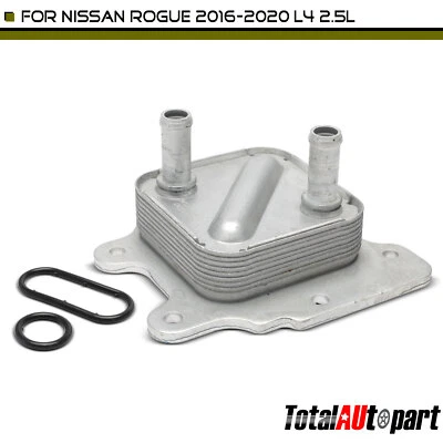 Nuevo enfriador de aceite de motor para Nissan Rogue 2016 2017 2018 2019 2020 2,5 L 213053NU0A Foto 1 de 4