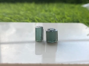 Facet Grade Clean Natural Green Tourmaline Rough Gemstone 10 Carats From Africa - Picture 1 of 5