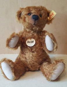 Rare Giengen Steiff  'Jona' Chestnut Mohair Teddy Bear  EAN: 001062 with Box. - Picture 1 of 10