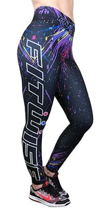  Fitwise Women's Compression Leggings Base Layers Long Pants Fit Gym Yoga Sports - Picture 1 of 5