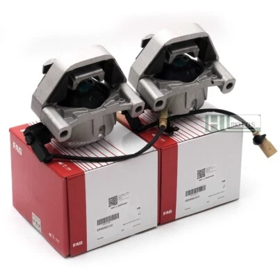 Par de soportes de motor hidráulicos ambos lados FAG para Audi A8 4H D4 3.0 TFSI TDI V6 CGW Foto 1 de 4