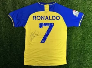 cristiano ronaldo trikot signiert shirt signed cr7 al nassr - Bild 1 von 1