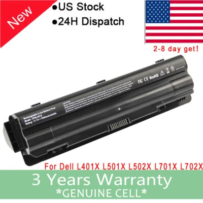 84Wh R795X аккумулятор для Dell XPS XPS 17 15 14 L702 X L701 X L502 X L501 X L401 X новый - Изображение 1 из 4