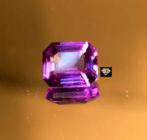 Unheated & Untreated color changing Alexandrite Gemstone 12.25Ct Emerald Cut Gem - Picture 1 of 9